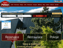 Tablet Screenshot of hotel-harrachov.com